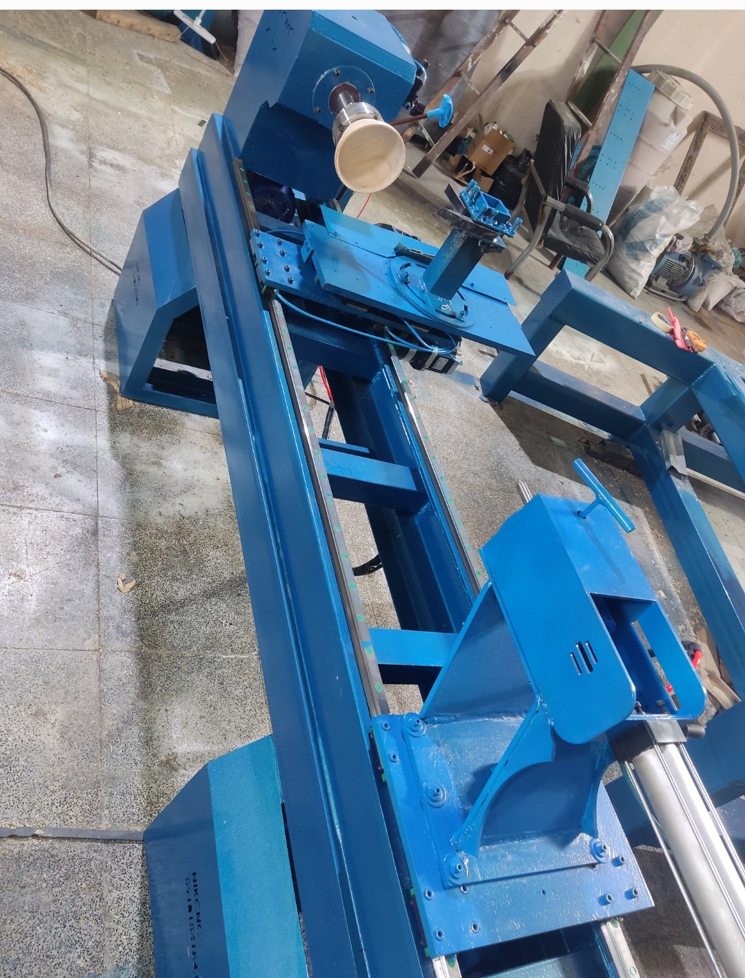 دستگاه سی ان سی دو تیغ خراطی و کاسه تراش cnc