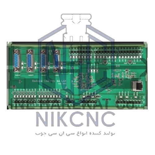 کنترلر controller cnc سی ان سی Radonix رادونیکس چهار محور 4 axis مدل PC-Pro LAN 4A Smart (کنترلر با سه محور فعال)
