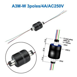 اسلیپ رینگ 3 پل (روتاری کانکتور) Asiantool ایشن تول ساخت تایوان مدل A3M-W