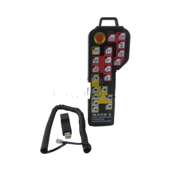 ریموت remote مچ تری mach3 چهار محور 4 axis (ریموت CNC Manual Remote)