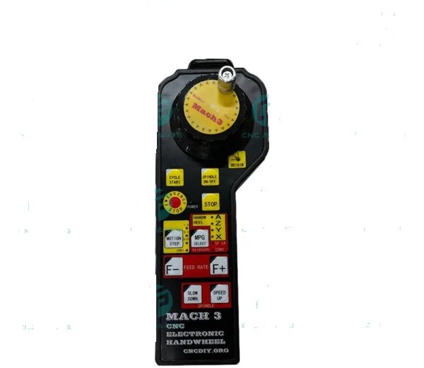 هندویل handwheel مچ تری mach3 چهار محور 4 axis (هندویل CNC Electonic Handwheel)