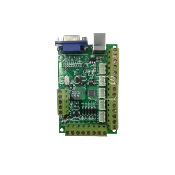 کنترلر cnc سی ان سی mach3 مچ تری 4 axis چهار محور USB مدل green board