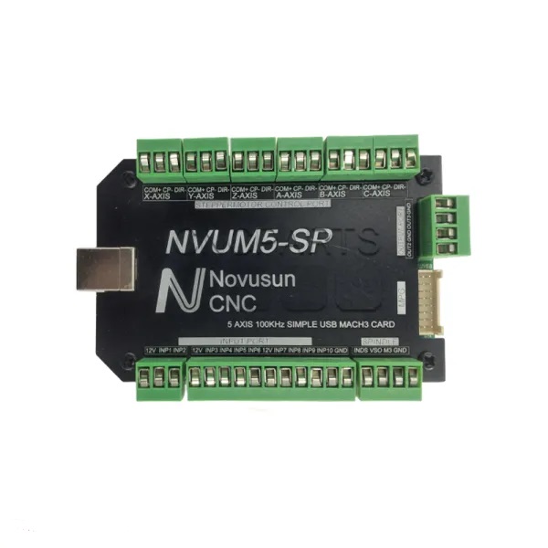 کنترلر cnc سی ان سی mach3 مچ تری 5 axis پنج محور USB مدل NVUM 5-SP