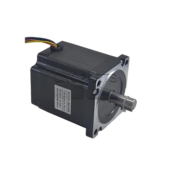 استپ موتور 23 کیلوگرم سانتی متر cnc سی ان سی Leadshine لیدشاین 23kg.cm/2.3n.m مدل 57CM23 دو فاز 2ph نما nema 23 (اورجینال وارداتی)