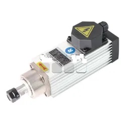 اسپیندل 750 وات hqm اچ کیو ام مدل A007-1622-18 هوا خنک (220V/0.75KW/ER16/18000RPM) (اورجینال وارداتی)