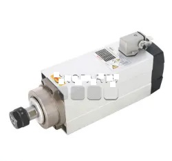 اسپیندل 1.5 کیلووات hqm اچ کیو ام مدل A015-2022-18 هوا خنک (220V/1.5KW/ER20/18000RPM) (اورجینال وارداتی)