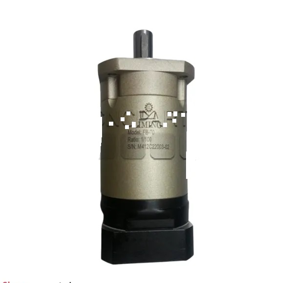 گیربکس 70 سروو موتور liming لیمینگ مدل FB70-007-14 سایز 70 نسبت 1 به 7 شفت ورودی 14 شفت خروجی 16 ساخت تایوان فلنج مربعی مناسب 400 وات 3000 دور (گیربکس سیاره ای خورشیدی)
