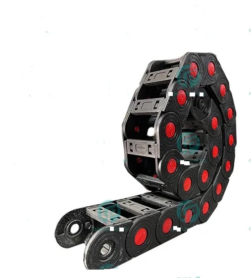 انرژی چین 35 در 60 HQM اچ کیو ام Energy Chain یا انرژی گاید (محافظ کابل) مدل FKS اف کا اس R100 با ابعاد داخلی 60×35 و ابعاد خارجی 80×50 (انرژی چین اف کا اس)