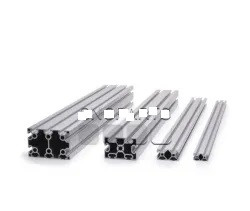 پروفیل 30 در 30 آلومینیومی شیاردار مهندسی سایز 30 × 30