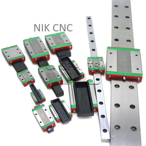 ریل 12 cnc سی ان سی HIWIN هایوین مدل MGWR12-L100 مینیاتوری