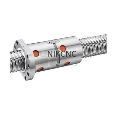 مهره بالسکرو دوبل 25 گام 10 ballscrew اچ کیو ام HQM مدل DFU-25-10-T4 (پیچ و مهره cnc سی ان سی) (اورجینال وارداتی)