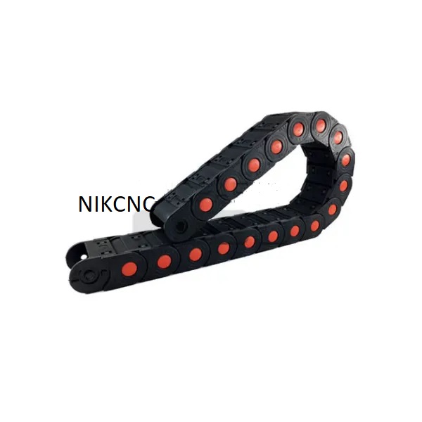 انرژی چین 35 در 80 HQM اچ کیو ام Energy Chain یا انرژی گاید (محافظ کابل) مدل FKS اف کا اس R150 با ابعاد داخلی 35×80 و ابعاد خارجی 50×100 با پل پوشیده (انرژی چین اف کا اس)