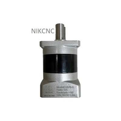 گیربکس 120 خورشیدی سرووموتور HQM اچ کیو ام مدل LB120-025-24 سایز 120 نسبت 1 به 25 شفت ورودی 24 شفت خروجی 32 فلنج مربعی مناسب 2 کیلووات 2000 دور (گیربکس سیاره ای) (اورجینال وارداتی)