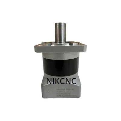 گیربکس 90 خورشیدی سرووموتور HQM اچ کیو ام مدل LB90-010-19 سایز 90 نسبت 1 به 10 شفت ورودی 19 شفت خروجی 22 فلنج مربعی مناسب 750 وات 3000 دور (گیربکس سیاره ای) (اورجینال وارداتی)