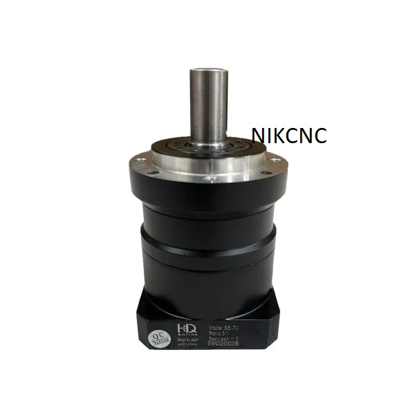 گیربکس 155 خورشیدی سرووموتور HQM اچ کیو ام مدل SE155-010-42 سایز 155 نسبت 1 به 10 شفت ورودی 42 شفت خروجی 40 فلنج گرد مناسب 7.5 کیلووات 1500 دور (گیربکس سیاره ای) (اورجینال وارداتی)