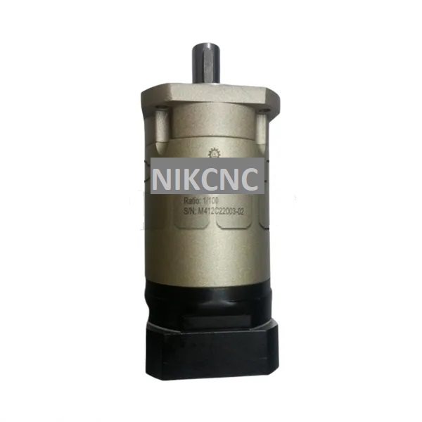 گیربکس 70 سروو موتور liming لیمینگ مدل FE70-025-14 سایز 70 نسبت 1 به 25 شفت ورودی 14 شفت خروجی 16 ساخت تایوان فلنج گرد مناسب 400 وات 3000 دور (گیربکس سیاره ای خورشیدی)